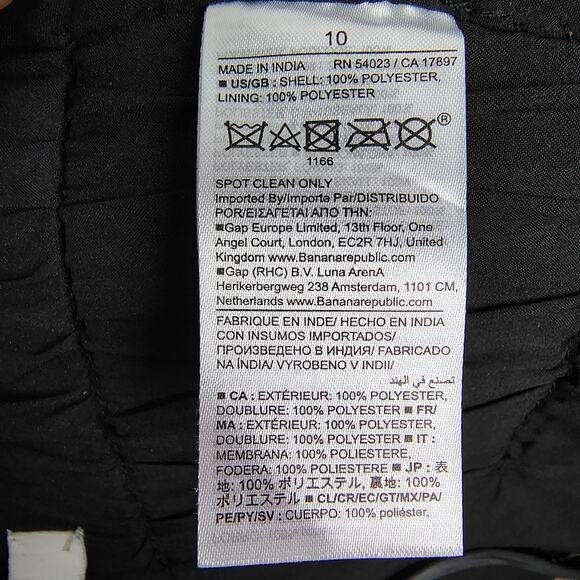 Banana Republic Embellished Rhinestone Satin Cropped Tank Size 10 NWT RT$250 - Picture 14 of 16